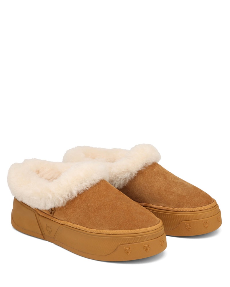 Naked Wolfe K-02 Shearling Cizmy Panske Hnede | IPT1373KE