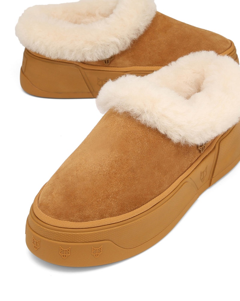 Naked Wolfe K-02 Shearling Cizmy Panske Hnede | IPT1373KE